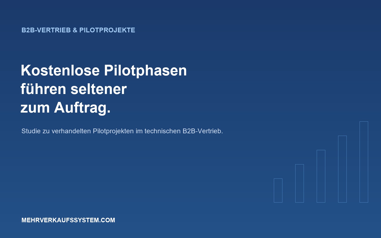 Pressemitteilung: Pilotprojekte im B2B-Vertrieb