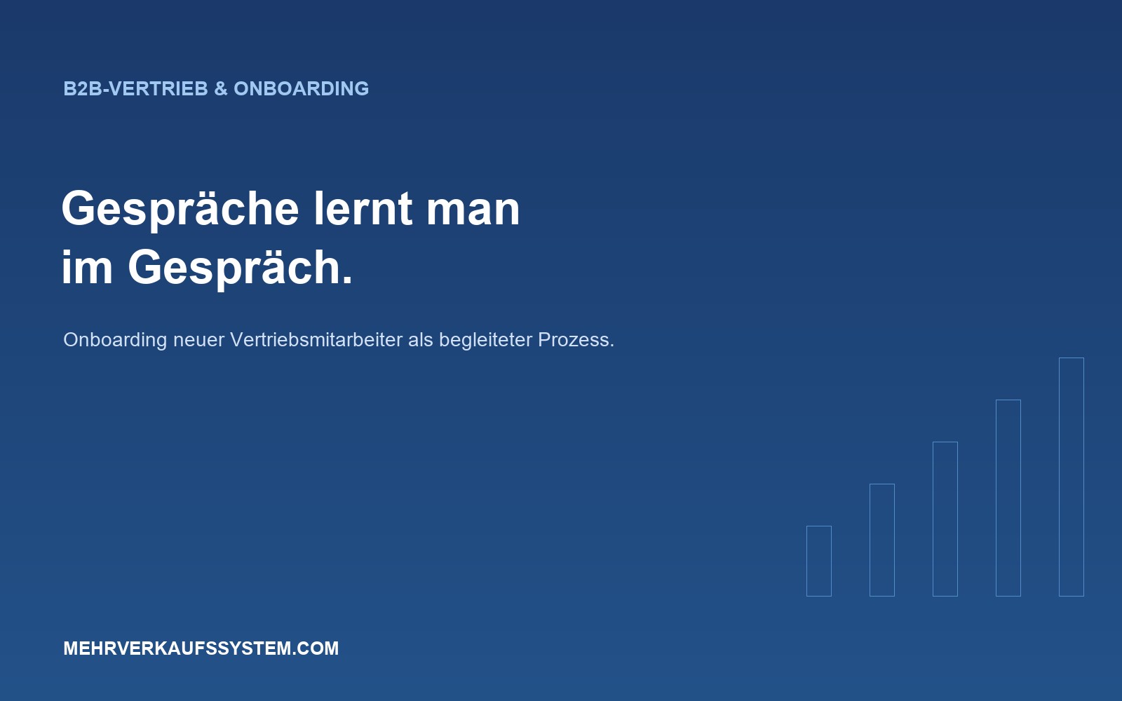 Pressemitteilung: Onboarding im technischen Vertrieb